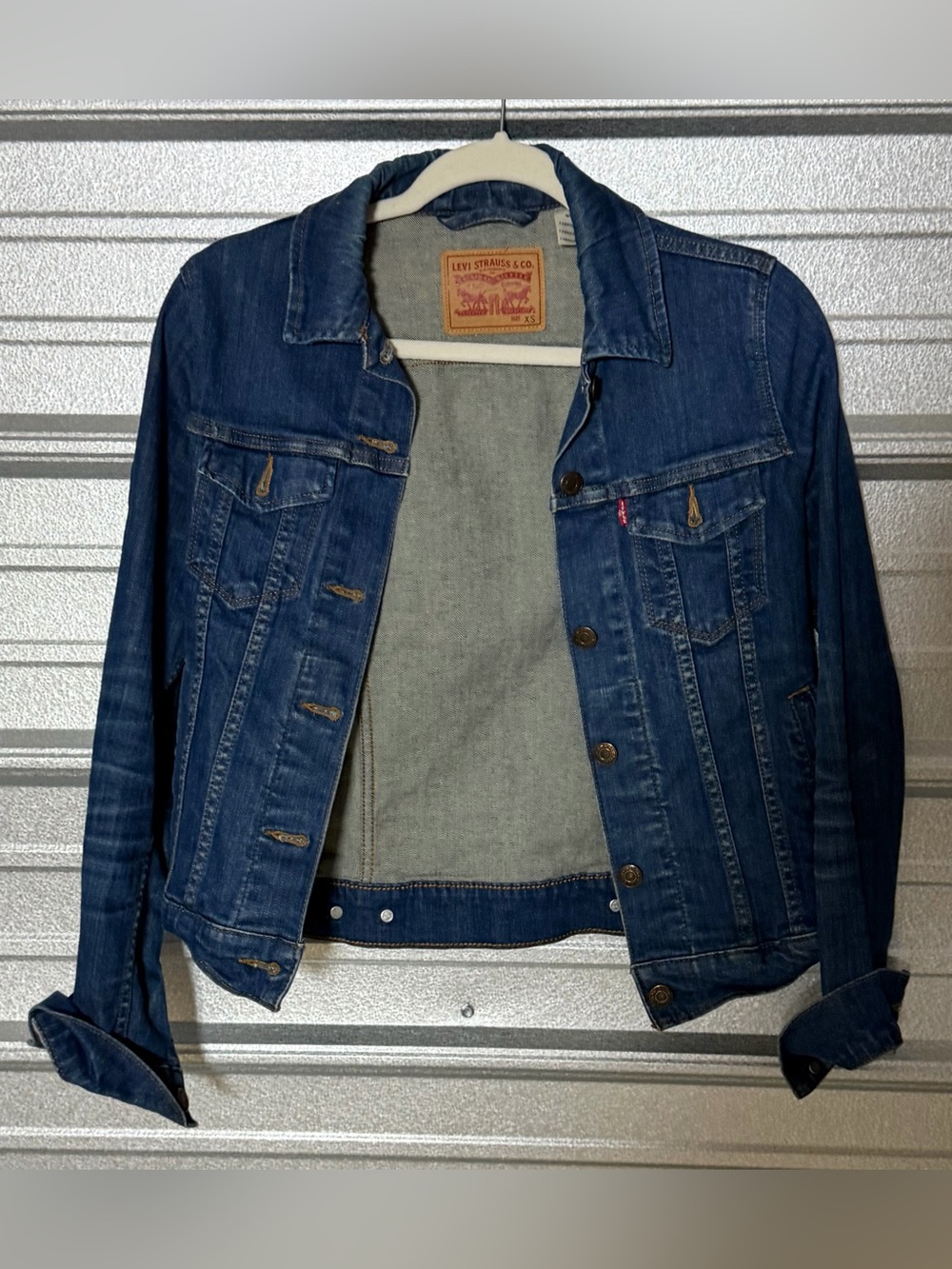 Levi’s denim jean jacket Xs